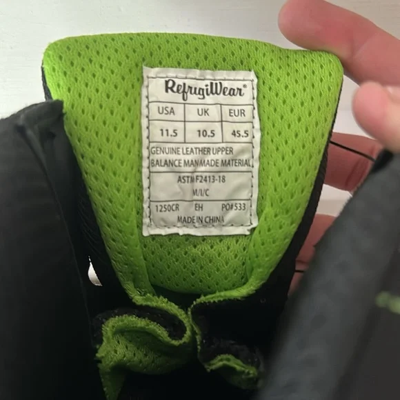 RefrigiWear Men's Extreme Hiker Waterproof Boots Safety Toe Workboots - Picture 7 of 7